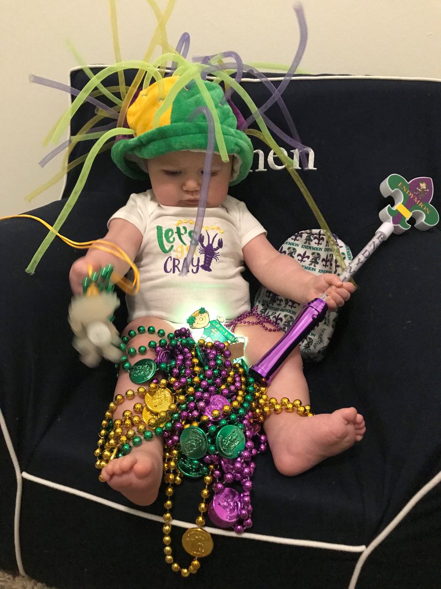 wdsu's tweet photo. Beads, wands, hats and more...Cohen has been doing Mardi Gras right!
#MardiGras #Nola #LetsGetCray
๐ท: Saydi https://t.co/YrdYHYvSER