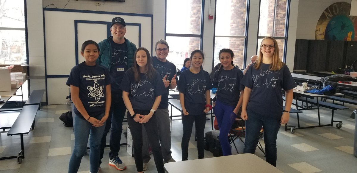tayloc17's tweet photo. Invitational Science Olympiad at North Junior High -- students from around the Treasure Valley competing in science and engineering events. Boise High, Fairmont and North Junior High putting on a strong showing in all the  events. https://t.co/bSi3TqJwf6