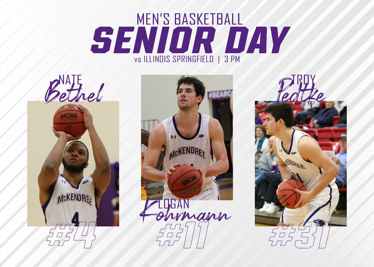 McKendreeHoops's tweet photo. IT'S SENIOR DAY!

The Bearcats take on the Prairie Stars of Illinois-Springfield as we celebrate our alumni and our graduating seniors.

📍 MPCC
🆚 University of Illinois-Springfield
⏰ 3:00 PM
📺 https://t.co/lFXyvyCTod
📊 https://t.co/ixnRhGyDTR https://t.co/BQqiFJtwaA