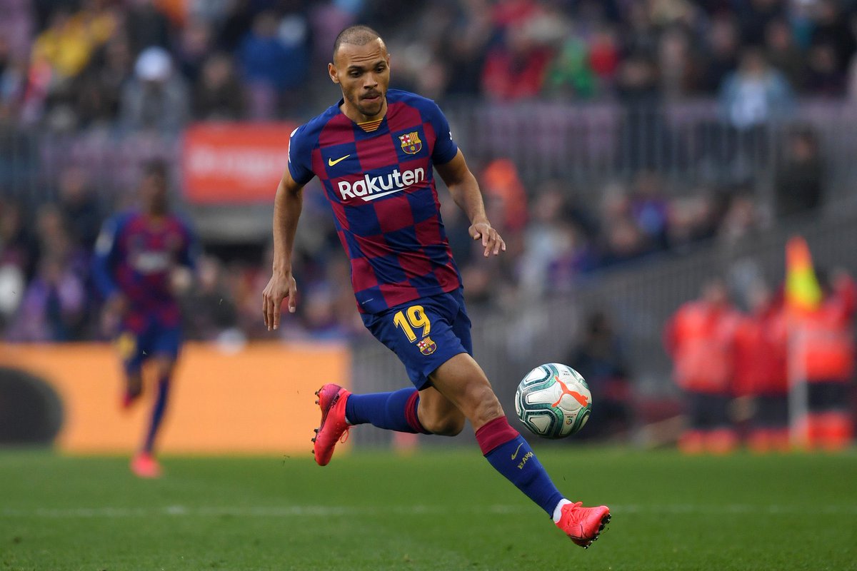 totalBarca's tweet photo. Incredible debut.

Energy, energy and energy.

Martin Braithwaite, take a bow. https://t.co/A4MfLZ58jS