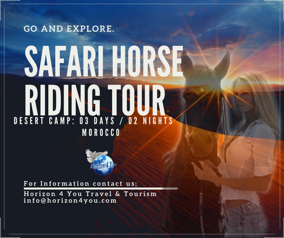 Enjoy an authentic horse riding holidays in Morocco, the perfect way to explore this fascinating Desert. #desert #camp #bivouac #tour #excursion #ride #horse #camel #excitingtours #berber #travel #book #bonking #ride_lover