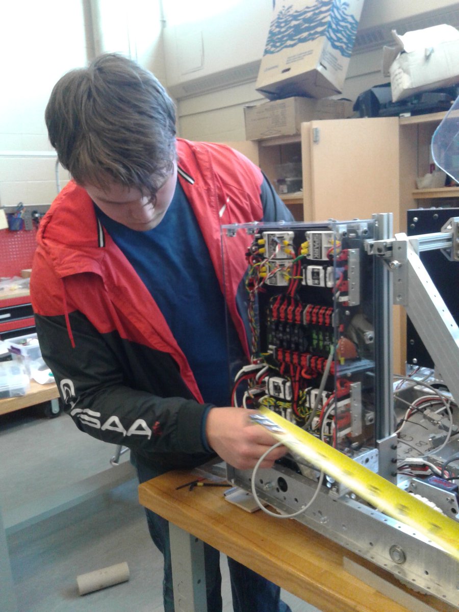 Getting our bot ready for the competition.