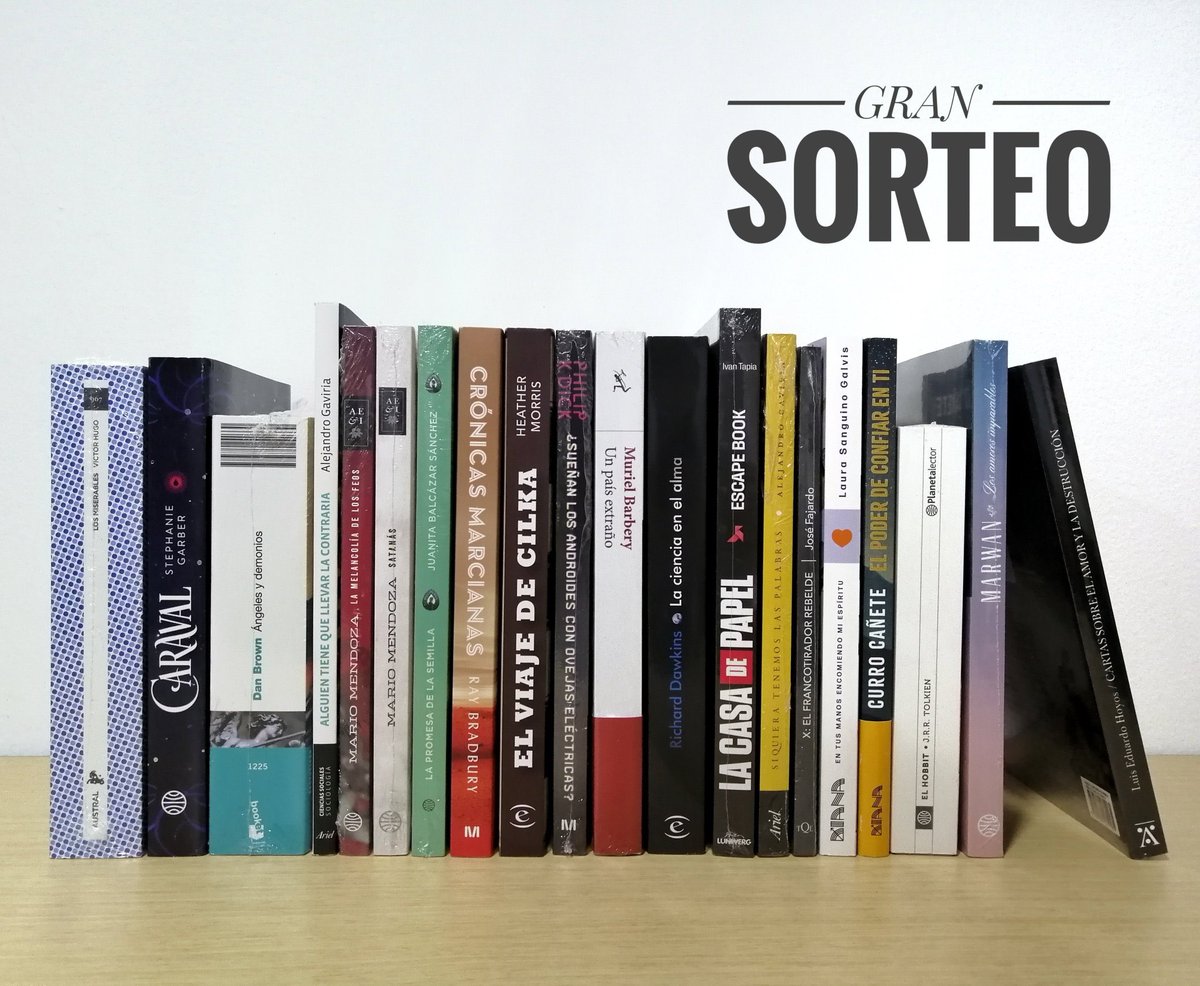 colombia_hist's tweet image. ¡Gran sorteo de cumpleaños!

20 personas se llevarán libros. Participar es muy fácil:

1. Like y RT a este tuit
2. Seguir a @colombia_hist y a @PlanetaLibrosCo 
3. Comentar usando #Felices7AñosHistoriaDeColombia 

Los ganadores serán publicados el 24 de feb. Válido sólo para 🇨🇴