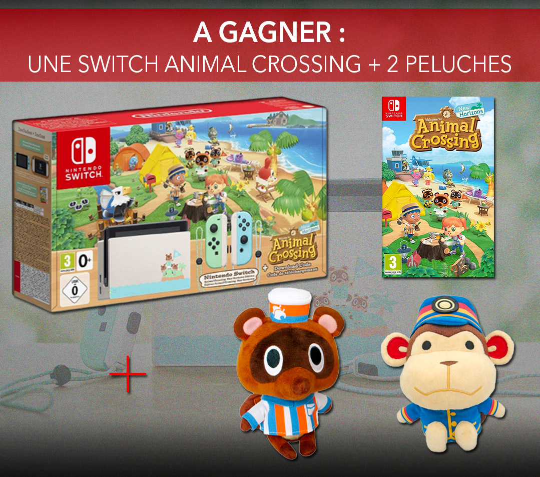 DeriveFigurine's tweet photo. #Concours On vous fait gagner une console Nintendo Switch aux couleurs d'Animal Crossing avec Lazare et Méli en peluches 😍💥🤪

Pour jouer, c'est par ici 🔥▶️ https://t.co/XBCCA9LRrf

Pensez à Follow @ActuG + @DeriveFigurine et #RT ce tweet 😋 https://t.co/uBjvZm6NCb