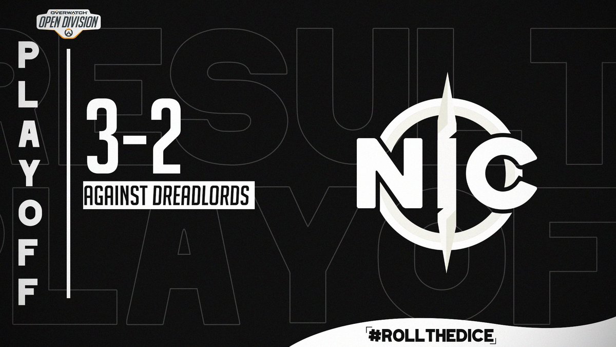 🏆 PLAYOFF TIME 🏆

WE DID IT! We take our revenge guys!

GGS to @Dreadlords_OW, we win 3-2, it was a intense match!

Our next match will be tomorrow at 14:00CET against <a href="/SheerColdGG/">Sheer Cold</a> 
We gonna stay focus!

<a href="/owpathtopro/">Overwatch Path to Pro</a> <a href="/Contenders_OW/">Contenders Community</a>

#RollTheDice 🎲
