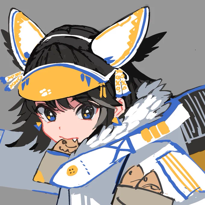 猫の日だと聞いてラクガキしはじめたけど間に合わなかった 