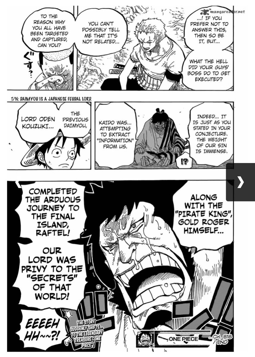 Andrea Aprile How About This It Seems Like Oden Was Killed Because Of His Knowledge But We Now Know Kaido Apparently Didn T Care T Co Intxwbuifb