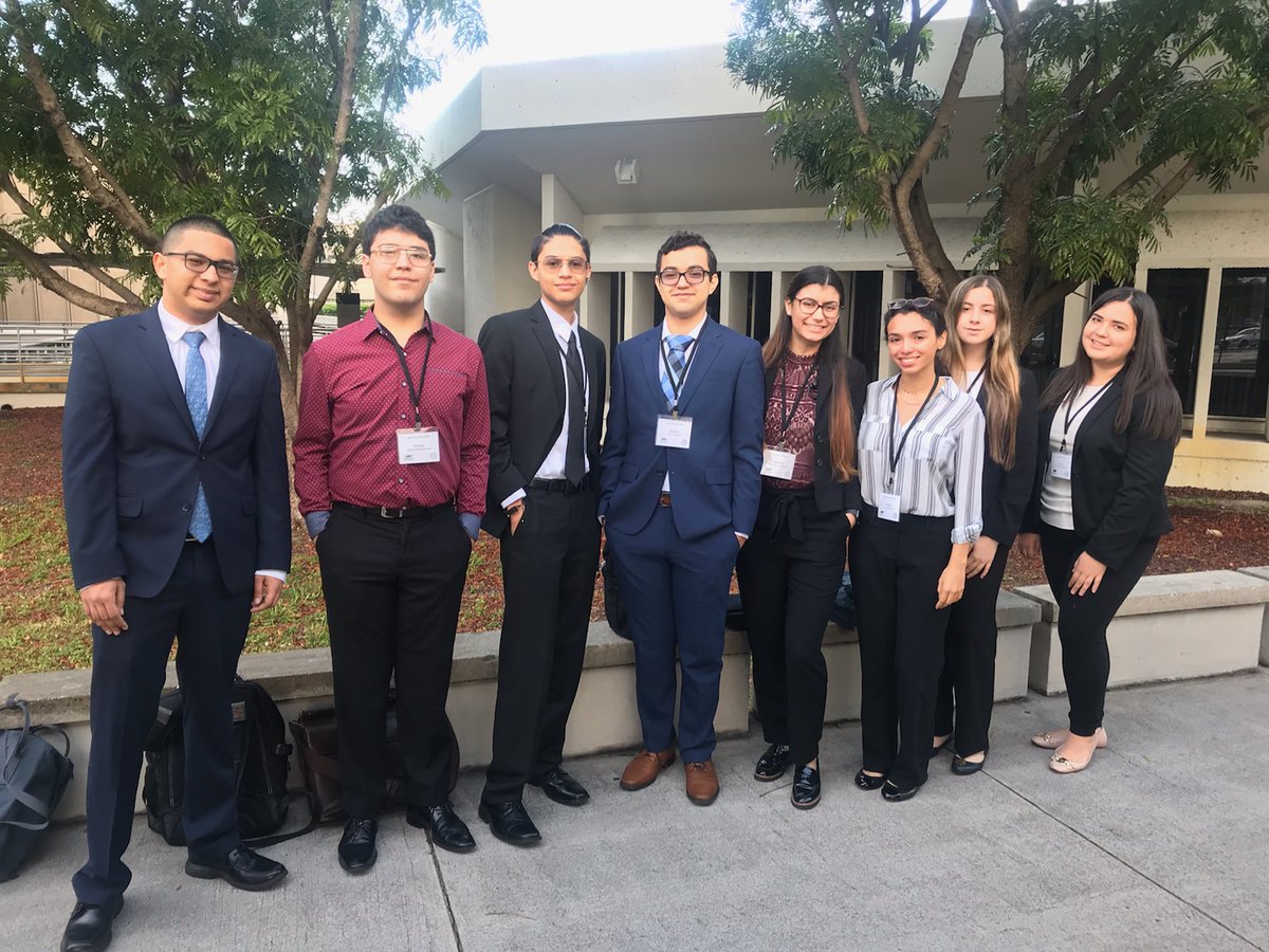 SASWhiteTigers's tweet photo. Meet our wonderful social studies teachers and Model UN sponsors who are at the @MDCPSSocStudies District Model UN High School Conference with our student- participants #learningbeyondthebell @MDCPSSouth https://t.co/Eta97lwfxh