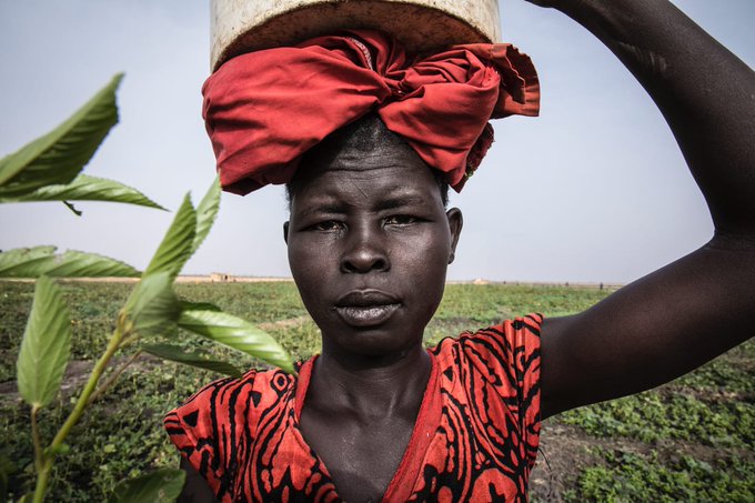 WFP's tweet photo. Saving the next generation 👧🏽🧒🏻👶🏼 This is how WFP lifts #women up and sparks long-term change in their communities: 
🍛 Delivering food  
👩🏻‍🎓 Keeping girls in school  
👩🏾‍🌾 Empowering female farmers  

https://t.co/emeSfyNJJM  #WomenAreHungrier https://t.co/EZbfli8y7F
