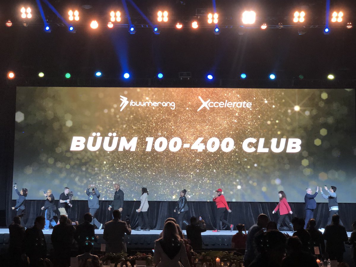 IanSaludares_RN's tweet photo. Just finished walking the #Xccelerate stage being recognized as part of the Büüm 200 Club #Houston2020 #JustDifferent https://t.co/UHwXMjTxmw