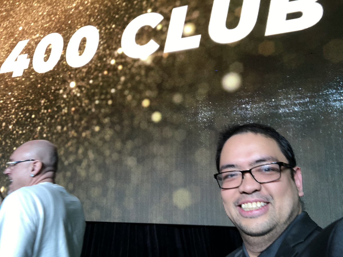 IanSaludares_RN's tweet photo. Just finished walking the #Xccelerate stage being recognized as part of the Büüm 200 Club #Houston2020 #JustDifferent https://t.co/UHwXMjTxmw
