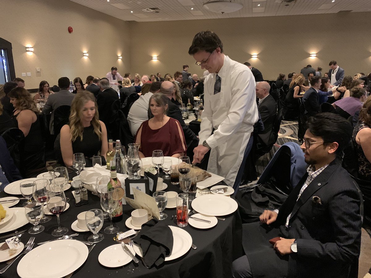 Great speech by the new President of the Manitoba Provincial Exhibition <a href="/gregcrisanti/">Greg Crisanti</a> at the 23rd annual Presidents Dinner. <a href="/BMO/">BMO</a> Brandon team is excited for the Royal Manitoba Winter Fair to start soon. #beingbmo #boldlygrowthegood #rmwf #bmo