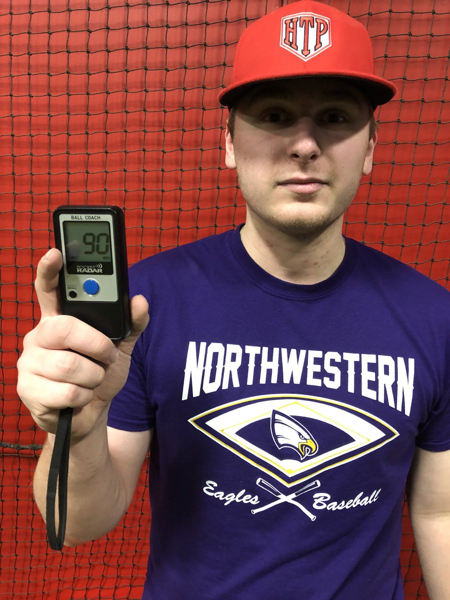 HTPacademy's tweet photo. Welcome to the 90mph club Jake Tasker #RollRaps #MNPremierVeloProgram #HTP #UnsignedArm @jaegersports #FeedIt #BuildingBeasts https://t.co/4xt5gFObXS