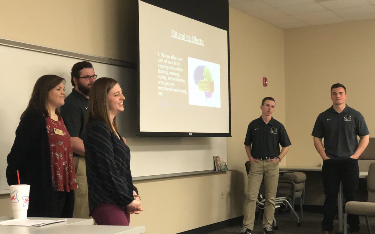 HU Athletic Training (@harding_at) on Twitter photo Students from @HUCSD & <a href="/Harding_AT/">HU Athletic Training</a> collaborate in providing #concussion education for #UpwardBound students. <a href="/NATA_IPEP/">NATA Interprofessional Collaboration Group</a> <a href="/ARSpeechHearing/">Arkansas Speech-Language-Hearing Association</a> @ArkATStudents_1 Students from @HUCSD & <a href="/Harding_AT/">HU Athletic Training</a> collaborate in providing #concussion education for #UpwardBound students. <a href="/NATA_IPEP/">NATA Interprofessional Collaboration Group</a> <a href="/ARSpeechHearing/">Arkansas Speech-Language-Hearing Association</a> @ArkATStudents_1