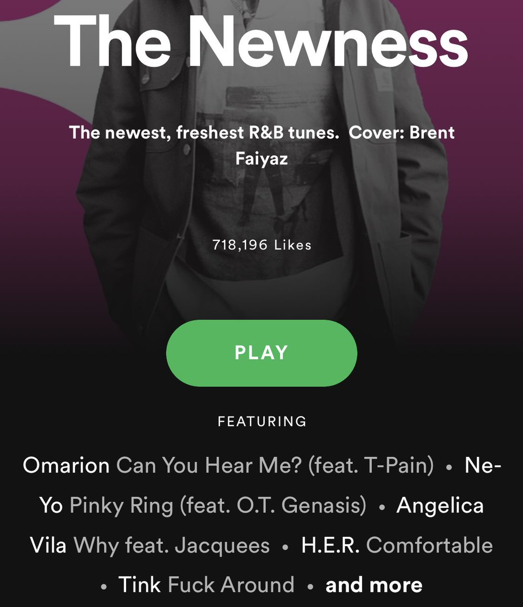 AngelicaVilaa's tweet photo. Thank you @spotify for adding my new single “Why” feat. @jacquees on some dope playlist along w other dope ass artists 💚🔥🔥💋 #TheNewness #NewMusicFriday #BedroomJams #ThisIsHowWeDo https://t.co/dLpt2xqHdQ