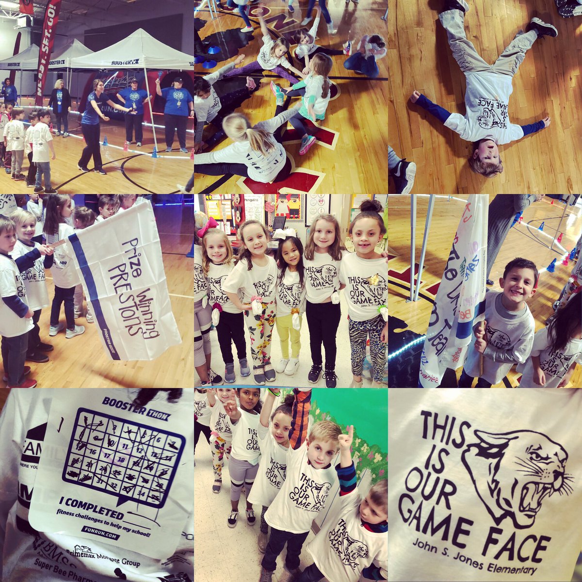 JSJKindergarten's tweet photo. The JSJ Boosterthon Fun Run was a huge success! The students had a great time and our school met it’s goal! #teamJSJ #teamECBOE #teamKINDERGARTEN https://t.co/oxDvxNvPfl
