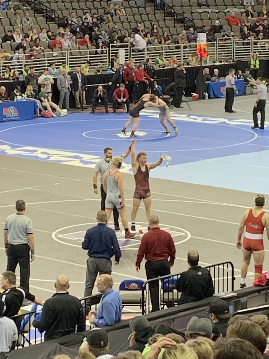 lnsathletics's tweet photo. Congratulations to Sheldon Isom for earning the 3rd Place Medal at the 2020 NSAA State Wrestling Tournament!  Discipline + Heart + Focus = Excellence 🐊🤼‍♂️ https://t.co/661JDcBUb8