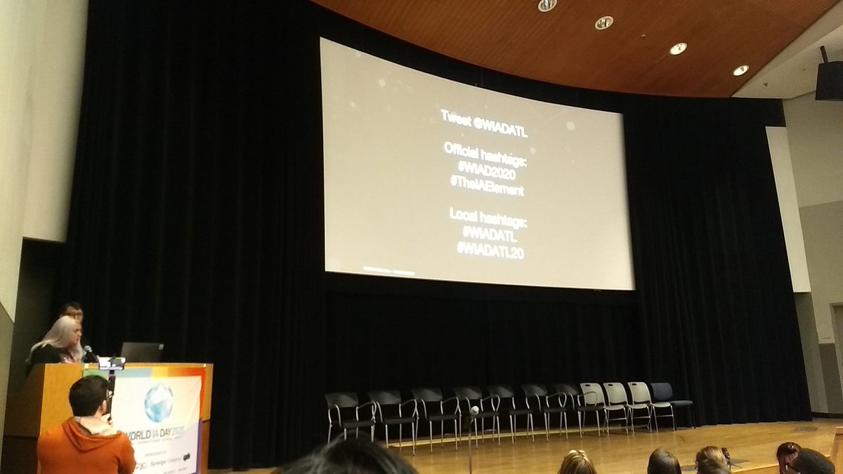 alexgregorie's tweet image. Very excited to see all of the presentations in Atlanta World IA Day

#WIAD2020 #TheIAElement #wiadatl #WIASATL2020