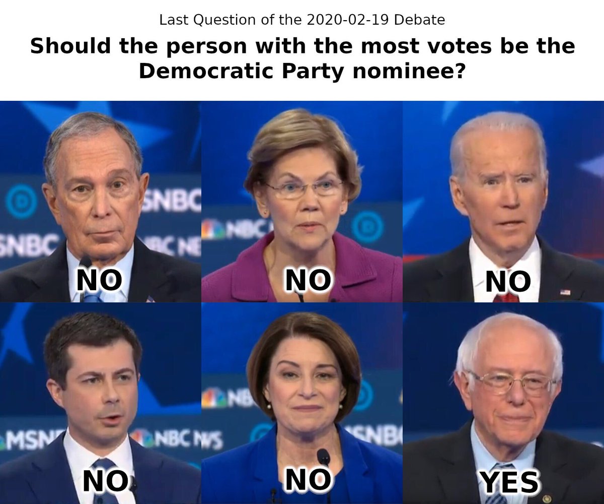 whattimeline's tweet photo. @TomthunkitsMind Sure, I'll #VoteBlueNoMatterWho but the primary better be fair.
#OnlyBernie
#onlyberniesaidyes
We Want Democracy. https://t.co/G5E0lEzXrw