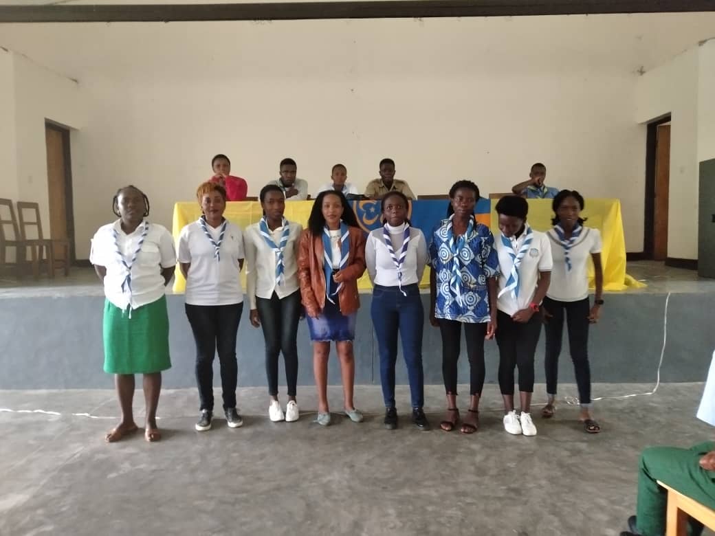 guidesrwanda's tweet photo. Still celebrating the #WorldThinkingDay2020 today, @KarongiDistr call it the #GuidingandScoutingWeek2020 This year's theme was "Girl Guides, Scouts, take the lead to tackle the challenges affecting youth" @RwandaScouts https://t.co/XzTyzLceJG