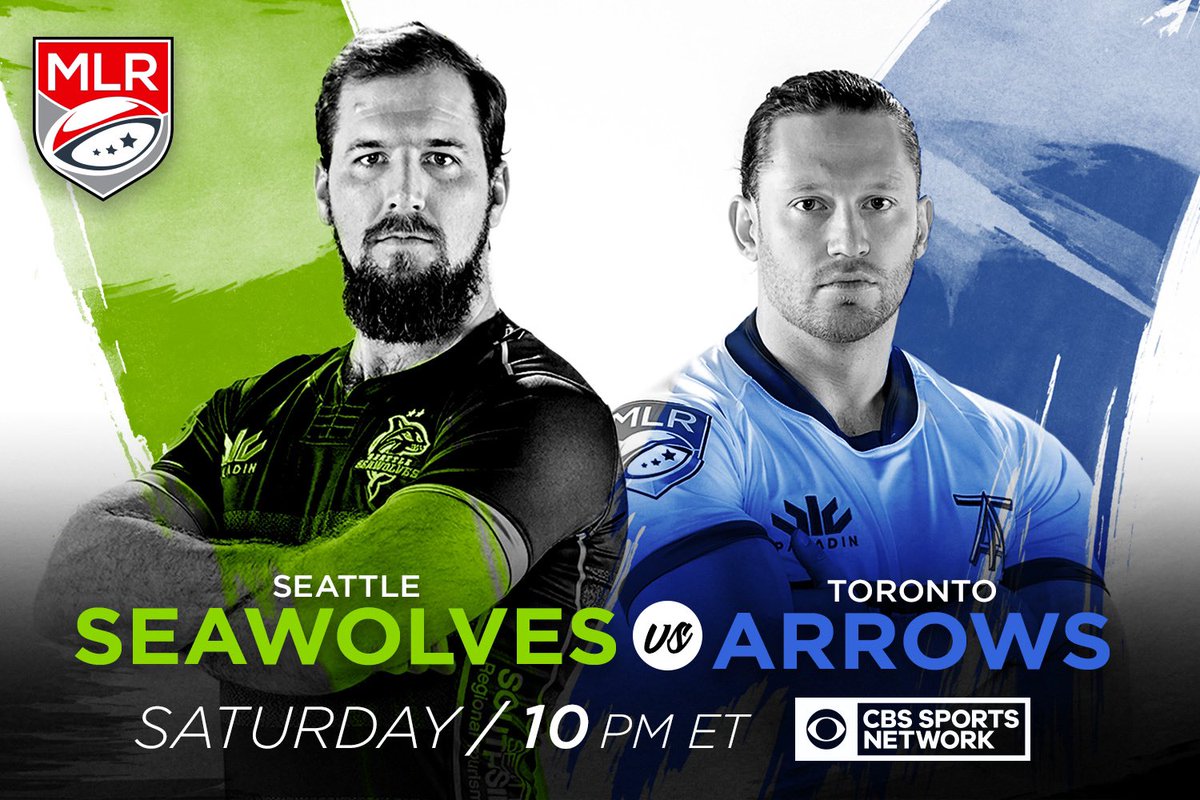 It’s game day here in Seattle as our home opener vs <a href="/TorontoArrows/">Toronto Arrows RC</a> earned the <a href="/CBSSports/">CBS Sports</a> Game of the Week.

You won’t want to miss this one amongst the <a href="/USMLR/">Major League Rugby</a> Week 3 action. 🌊 #SEAvTOR #TogetherWeHunt #DefendTheDynasty