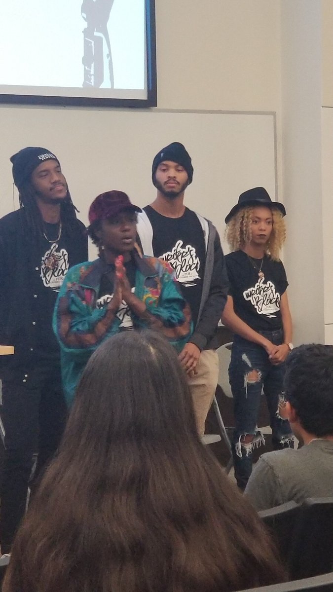 TSUSPO's tweet photo. Awesome morning co-hosting the #YouthClimateSummit here at @bjmlspa. Angie and Mickie were great organizers! Special a/o to @kristine_envir + @RayfordAndret for being the SPO representatives. 👋🏾 @LINK_Houston! https://t.co/fuqk5qvEkQ