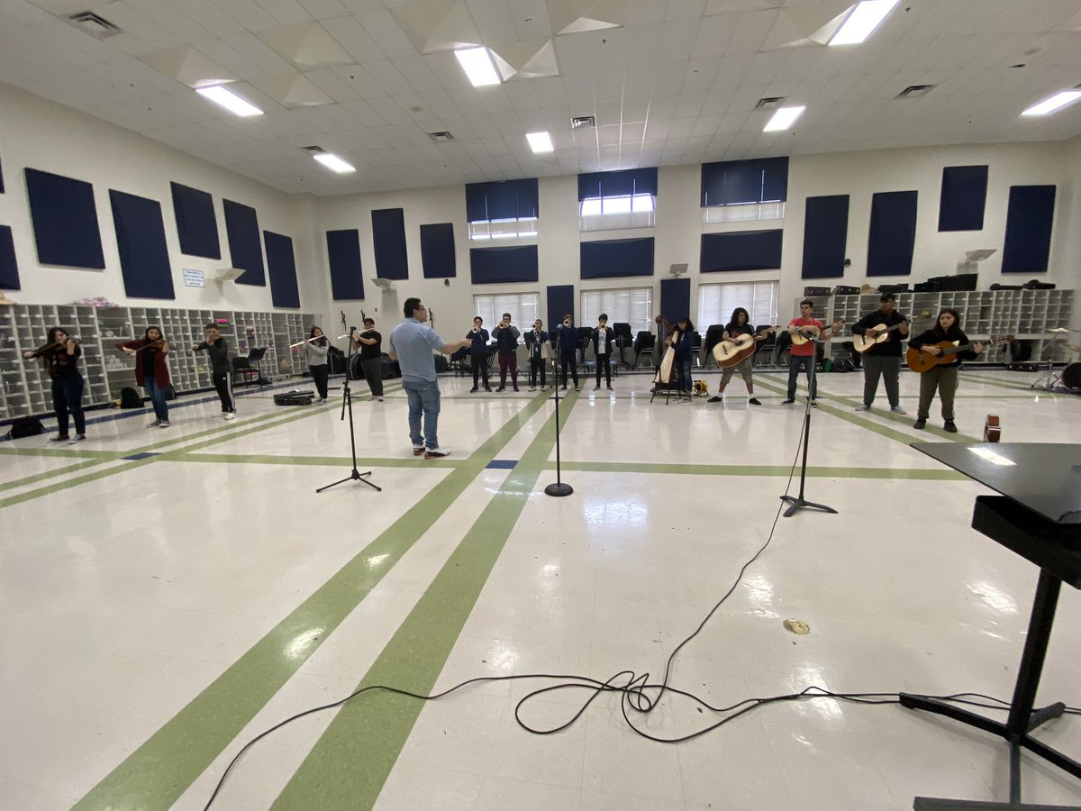 Mariachi Los Conquistadors ready to represent Del Valle at the UIL State competition! // ¡El Mariachi Los Conquistadors de Del Valle en la competencia de estado! #OFOD #ItsWhatWeDo #YISDFineArts