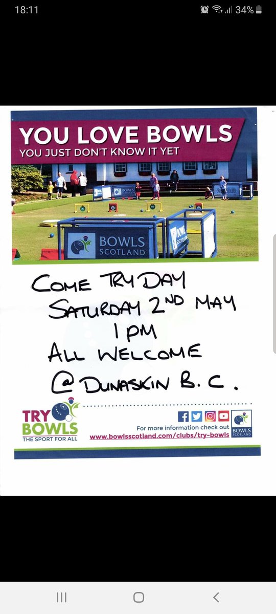 Back by popular demand our come try day on the 2nd May. All welcome, all equipment available all you need is trainers.