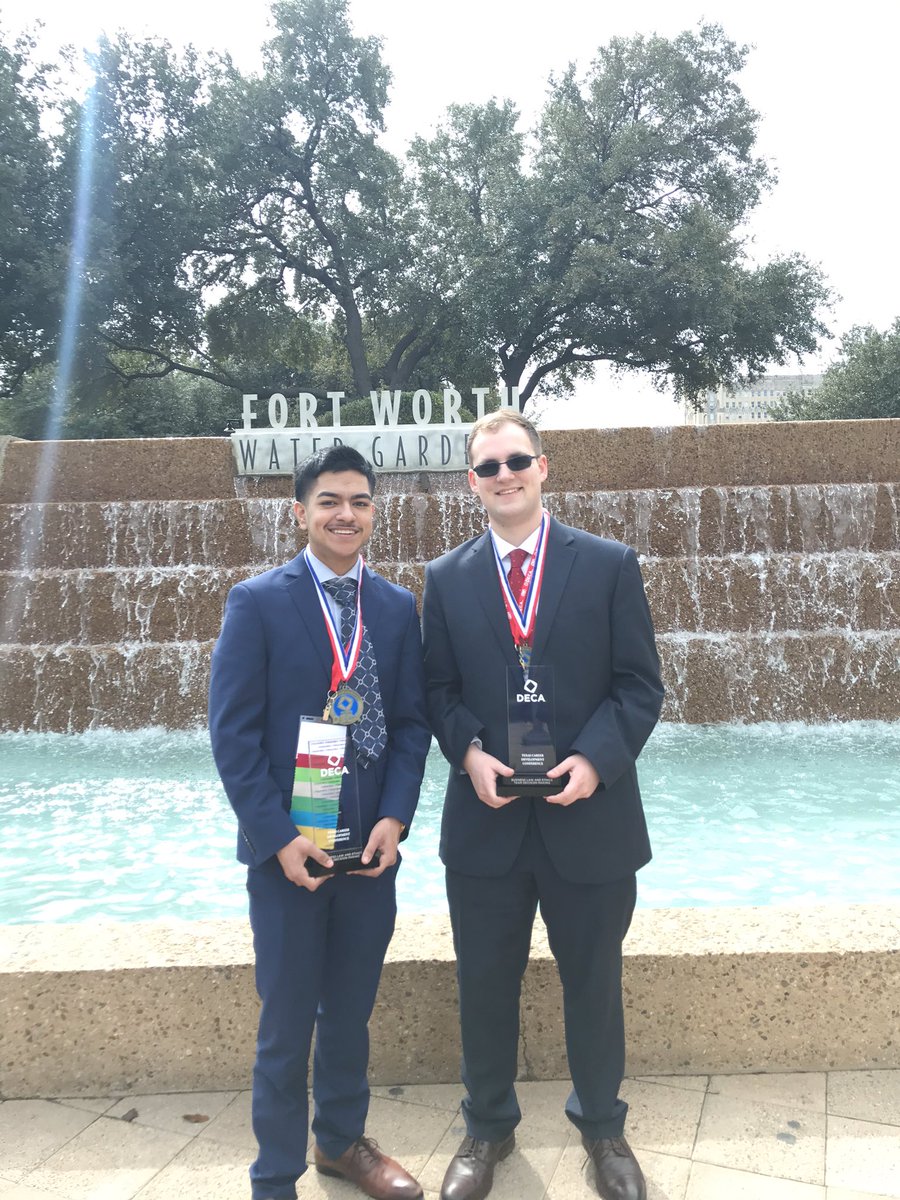Another congratulations to our finalist and a HUGE congratulations to Andrew Mendoza/Tyler Deponte for making it to ICDC! #herewego <a href="/txdeca7/">Texas DECA District 7</a> <a href="/TexasDECA/">Texas DECA</a> <a href="/leisd/">Little Elm ISD</a> <a href="/LittleElmHS/">Little Elm HS</a>