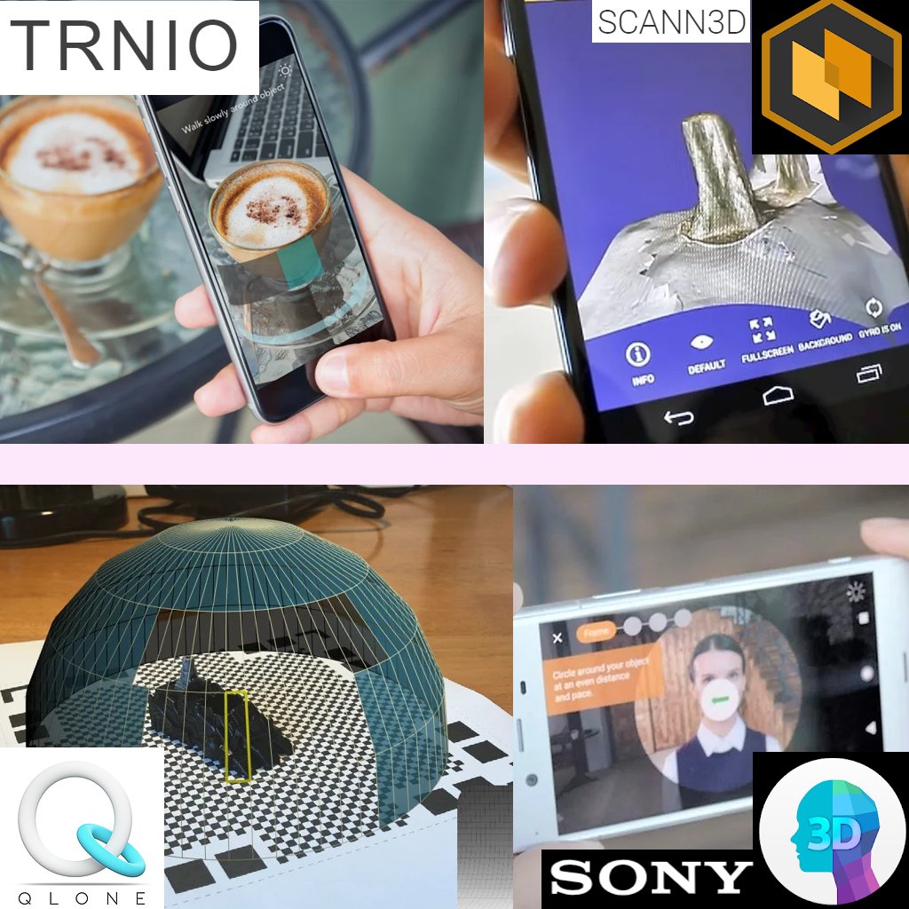 PrintersProject's tweet image. Our smartphones are becoming versatile tools for work and leisure. As they get better, they are able to create higher quality imaging to the point that they are now compatible with 3D scanning apps! #3dscanning #app #3dapp