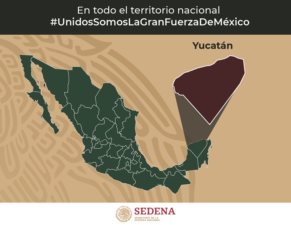 Defensamx1's tweet photo. Tropas del #EjéMx pertenecientes a la #32ZonaMilitar, llevaron a cabo actividades de #LaborSocial a través de mantenimiento de áreas verdes y corte de cabello en la escuela primaria “Vicente Guerrero” del municipio de #Panaba #Yucatán.

#UnidosSomosLaGranFuerzadeMéxico. https://t.co/EwmY5PyJD4