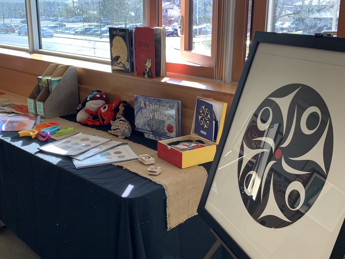 salishweave's tweet photo. Getting ready to present #salishweave @ Heart Hands &amp; Mind Conference for #EarlyLearning #ECE https://t.co/086ASGxivv