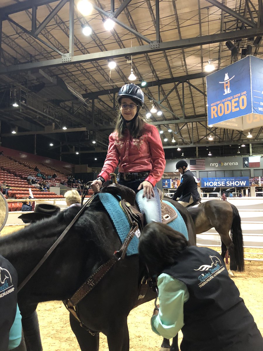 RODEOHOUSTON's tweet photo. We’re having lots of fun at the Top Hands Horse Show today! 🤠 A huge thank you to our Special Children’s Committee and all of the volunteers for making this day possible❤️ https://t.co/m3ocNSpk5P