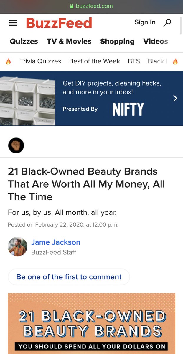 HairMistress_'s tweet photo. When your job is featured in @BuzzFeed for Black History Month!
BUZZFEED! This is beyond amazing!☺️☺️#StudioLush https://t.co/TG02BxPlOg