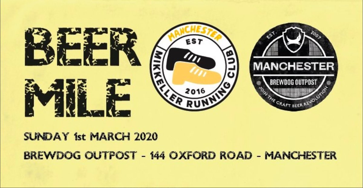 MancRoadRunners's tweet photo. Any of @MancRoadRunners heading to @BeerNouveau 's Alcohol Free Beer Mile give us a holla!! ๐บ๐โโ๏ธ๐บ๐โโ๏ธ๐บ๐๐บ๐โโ๏ธ๐ป๐ป๐ป
#runtodrink #manchesterrunning #alcoholfree #beermile
https://t.co/Rj7Wzfhjsj https://t.co/qkr4NOUpAR