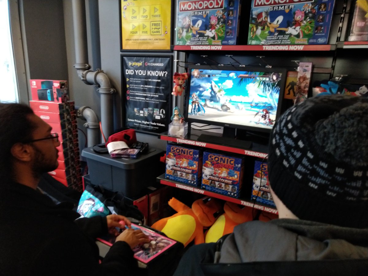 NNGToronto's tweet photo. We're live! We have music videos playing in store, and four stations for all player levels! https://t.co/NVvgtl1LnD