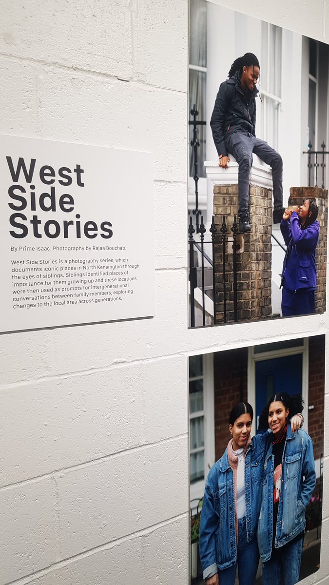 mattdwills17's tweet photo. Very happy I got to see #CollectingEnds exhibition by @dhelia_snoussi @CuratingLondon @MuseumofLondon @FerArtsLDN in Ladbroke Grove. So interesting getting to hear stories about growing up in West London, on until 28th Feb. https://t.co/tvv9FBk5wN