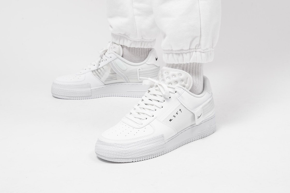 nike air force 1 type triple white release