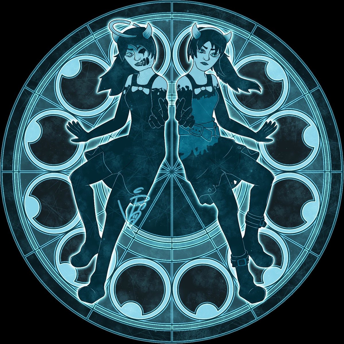 Mira_Lanster's tweet photo. Stained glass: Alice
Ø
Ø
Ø
#alice #aliceangel #angel #allisonconnor #allison #bendy #bendyandtheinkmachine #batim #joeydrewstudios #stainedglass #myart #myartwork #myartstyle #digitalpaintings #fanart #bendyfanart #bendyandthedarkrevival #batdr #Batds https://t.co/iJfKtFUAk1