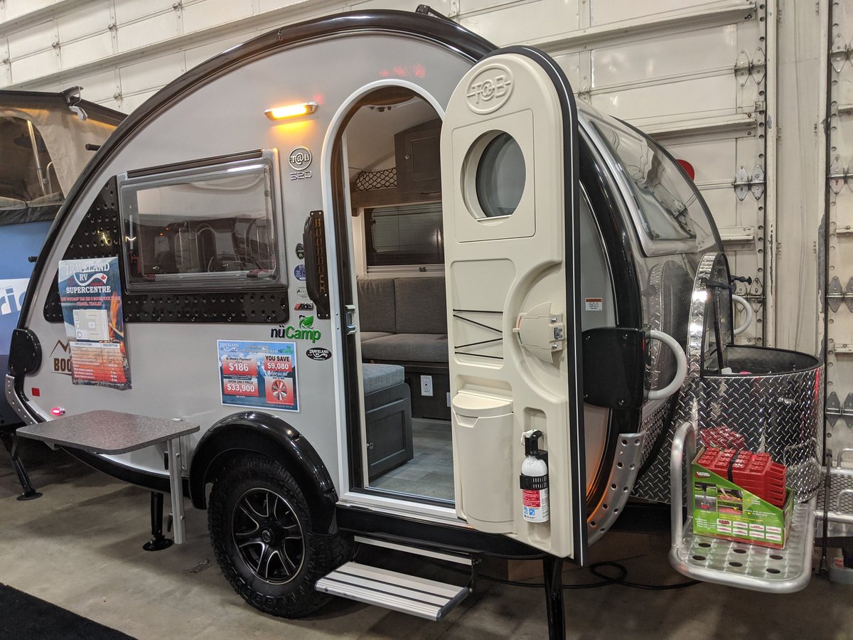 crazeeadventure's tweet photo. Come check out the Nucamp Products
at the Early Bird RV show
Make sure to say Hello to Jackie from NuCamp
Ask Les from Traveland RV
#nucamp #truckcamper
#tab @TravelandRVBC
@rvshowsbc @fvTradex #trailers
#tabtrailers #cirrus #cirrustruckcamper
#camper #truckcamper #rv #rvlife https://t.co/9g7vxgVY6c