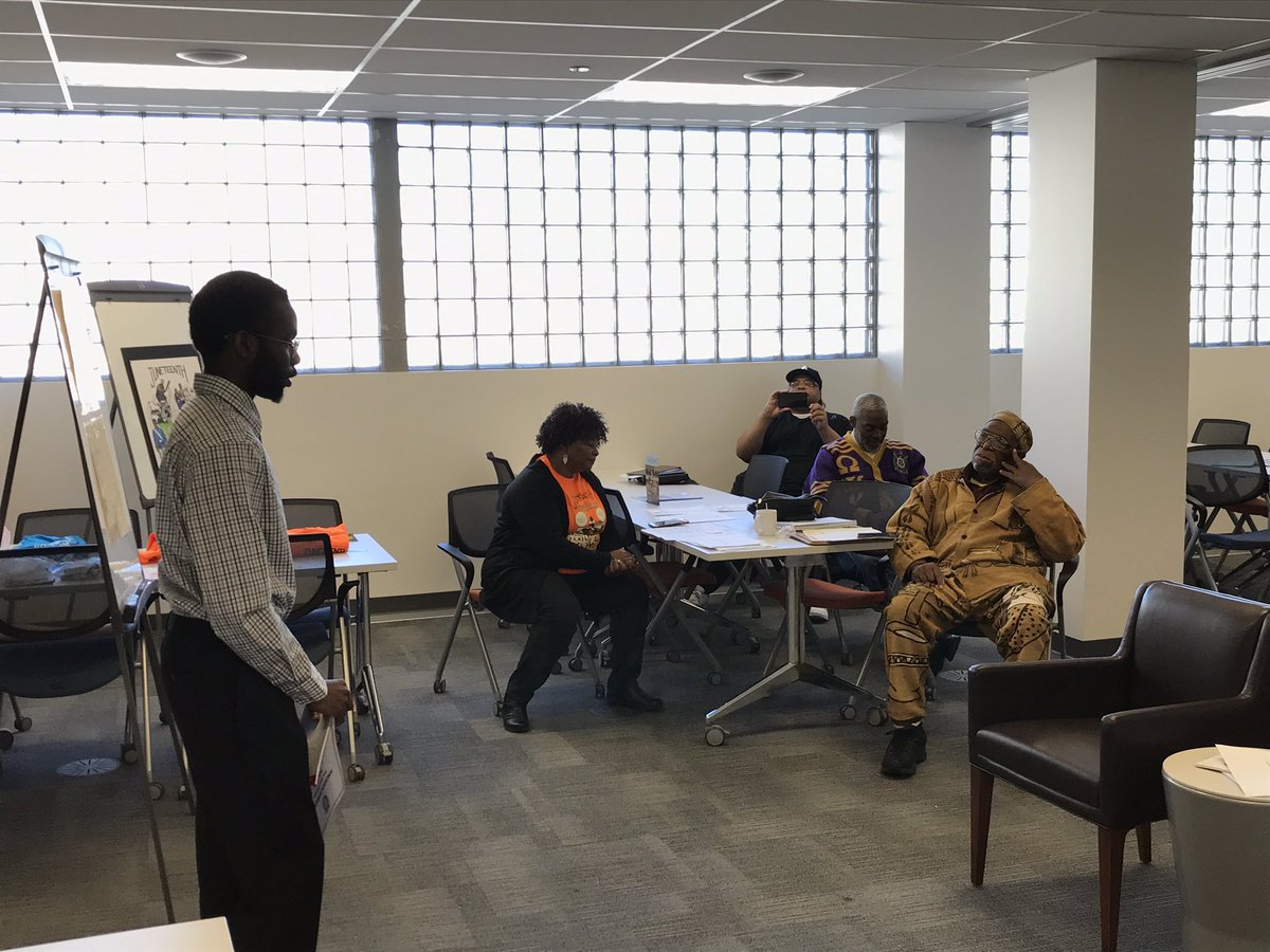 hundmatt's tweet photo. LSJ hosted the kickoff event for the Lansing Juneteenth Celebration’s annual essay and scholarship contest this a.m. Fun, informative, important! #LoveLansing #Juneteenth #LSJmeets https://t.co/JAjUro3ICy