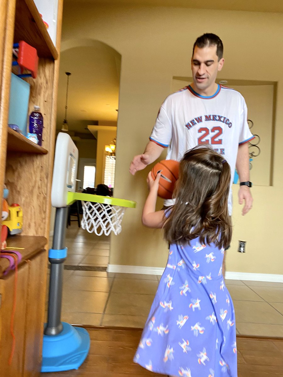 Figure14's tweet photo. A little Daddy Daughter One-on-One this morning to get the day started off right! #daddysgirl #futureballer #sideshuffle https://t.co/ME7mCsc32x