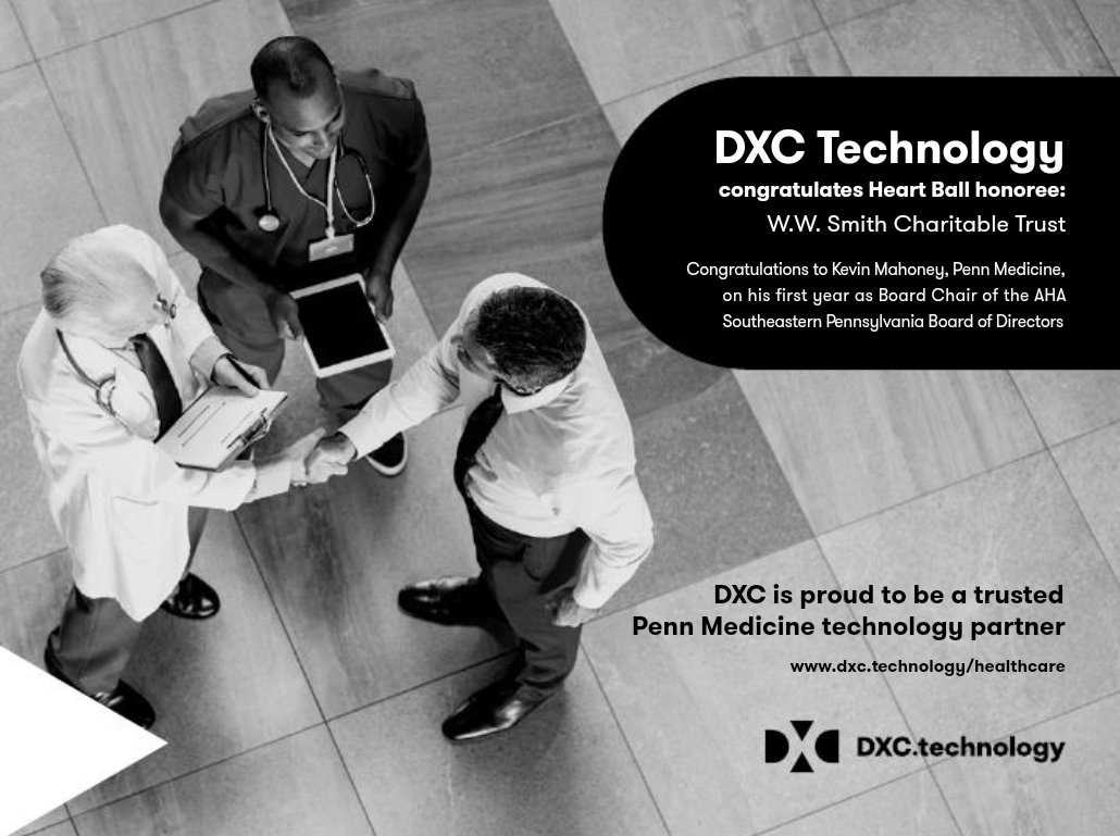 vishnu_saxena's tweet photo. An evening with❤& be a relentless force for a world of longer #healhier lives.
@DXCTechnology is honored & proud to support @American_Heart @PennMedicine #PhiladelphiaHeartBall 2020 & its mission to fight #heartdisease. https://t.co/tyGGEGQKlO #SDOH #pinksocks #hcldr #DXChealth https://t.co/hf49niI9ig