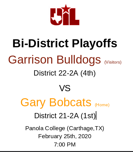 Garrison Basketball tweet media