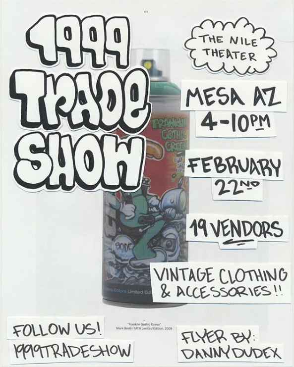 Stop by the 1999 Trade Show tonight at The Nile for all the music and 90's clothes you can imagine!