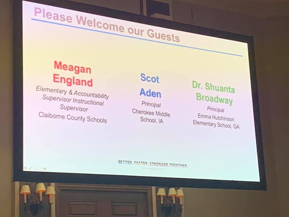 Thank you Meagan for participating in the <a href="/edmentum/">edmentum</a> Educator Panel. We loved hearing about the amazing things that are happening in the Claiborne County School District! <a href="/CCSDTN/">Claiborne County Schools</a> #EducatorFirst <a href="/oodlesofteach/">Dr. Meagan England</a> @ValsEric