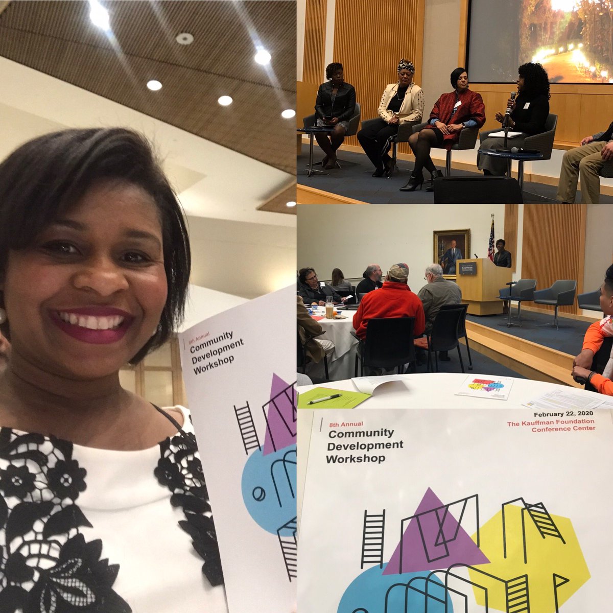 LateshiaWoodley's tweet photo. The @kcpublicschools Difference Makers are spending this Super Saturday engaged in learning at 8th Annual Community Development Workshop! Powerful Keynote by our very own board member Dr. Marva Jones! #becomingtraumainformed #schoolscan’tdoitalone https://t.co/7xh4kZRbtV