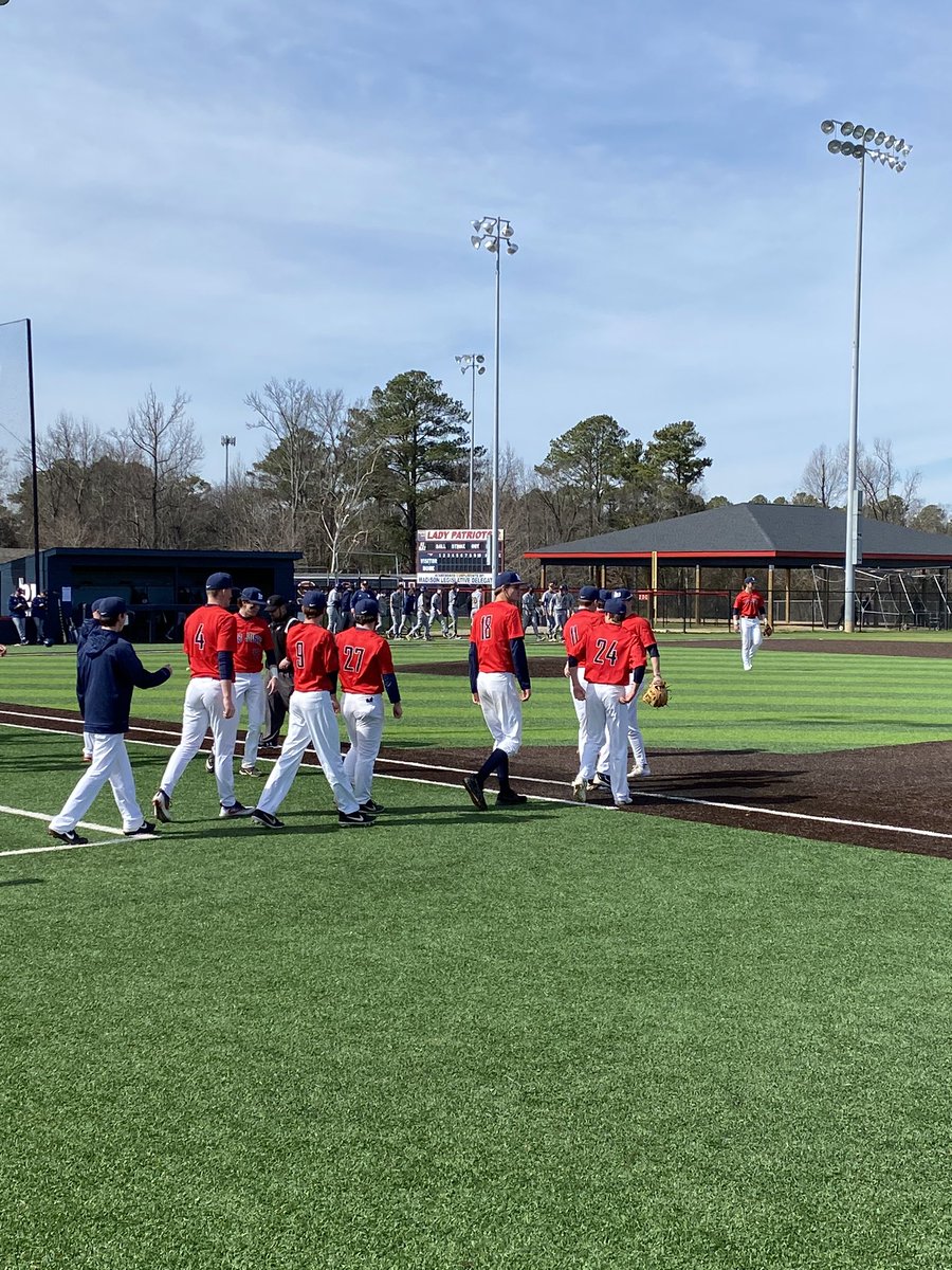 7-1 Win for <a href="/BJHSBaseball/">Bob Jones Baseball</a> be Buckhoen. We play Sparkman at 4 pm #GoBJHS #GoPatriots