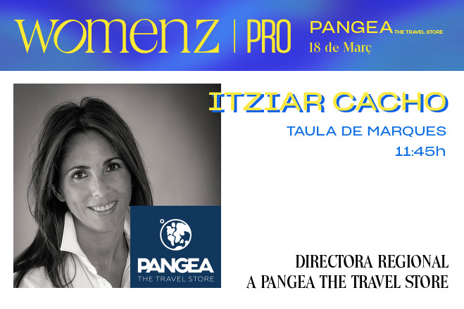 RethinkFeminism's tweet photo. Avui us presentem a Itziar Cacho, directora regional a Pangea the Travel Store. Vine a escoltar-la a la taula de marques a les 11:45h!
#ellasdeciden #shethinking #comunicacionenfemenino #rethinkingfeminism #womenzpro #pangea #womenz #shebanking #sherisking @ibercaja @PangeaES https://t.co/Px0NjuPpHg
