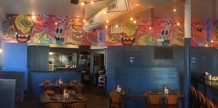 Our mural game is strong. Our burgers are award winning. Our prices are affordable. See you soon 😜